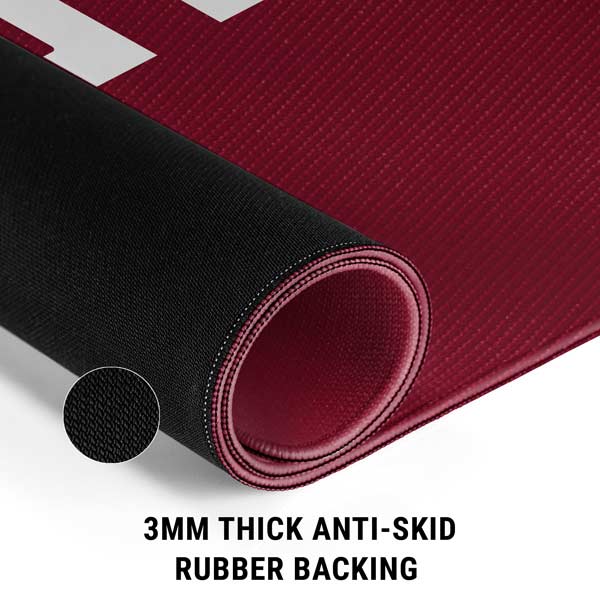 University of Oklahoma Red Jersey Gaming Mouse Pad Moonbestprint