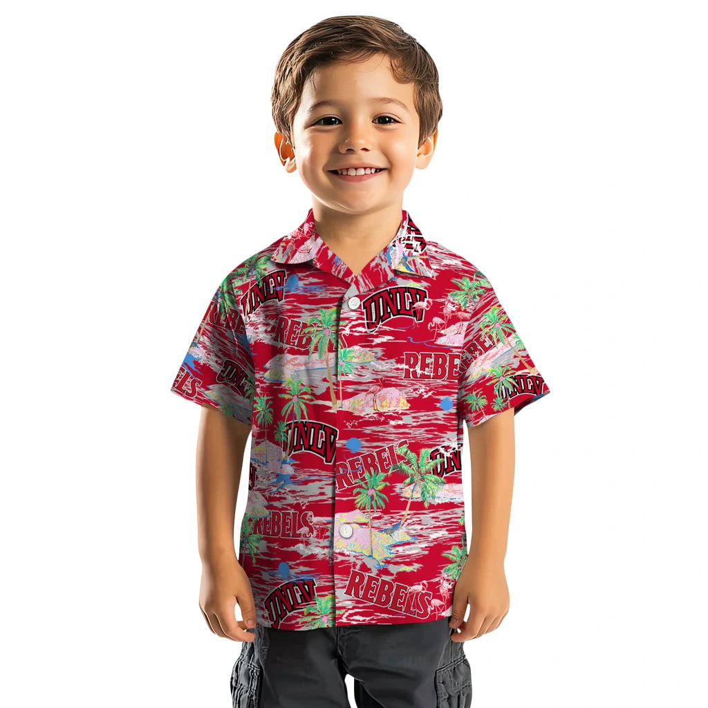 UNLV Rebels Flamingo Retreat 2026 Hawaiian Shirt – Moonbestprint