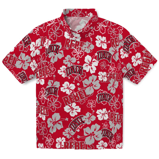 UNLV Rebels Hibiscus Bloom Hawaiian Shirt – Moonbestprint