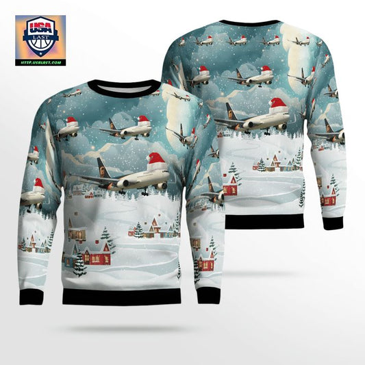 UPS Boeing 767-300F ER Christmas Sweater 3D ? Usalast