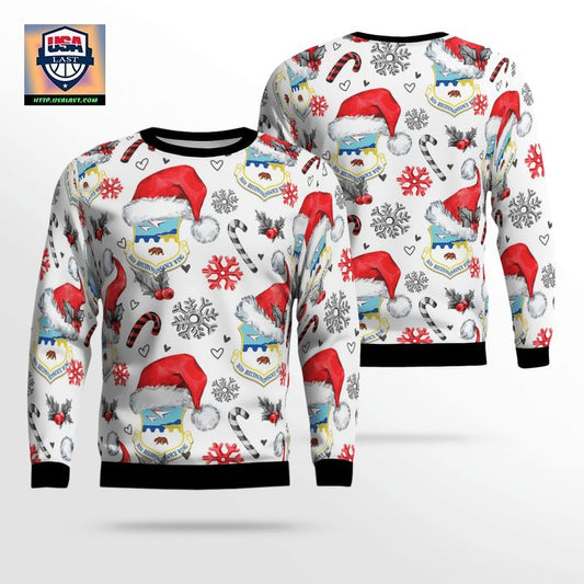 US Air Force California Air National Guard 163d Attack Wing Christmas Sweater 3D ? Usalast