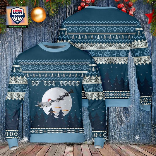 US Air Force McDonnell Douglas F-15 Eagle Christmas Sweater 3D ? Usalast