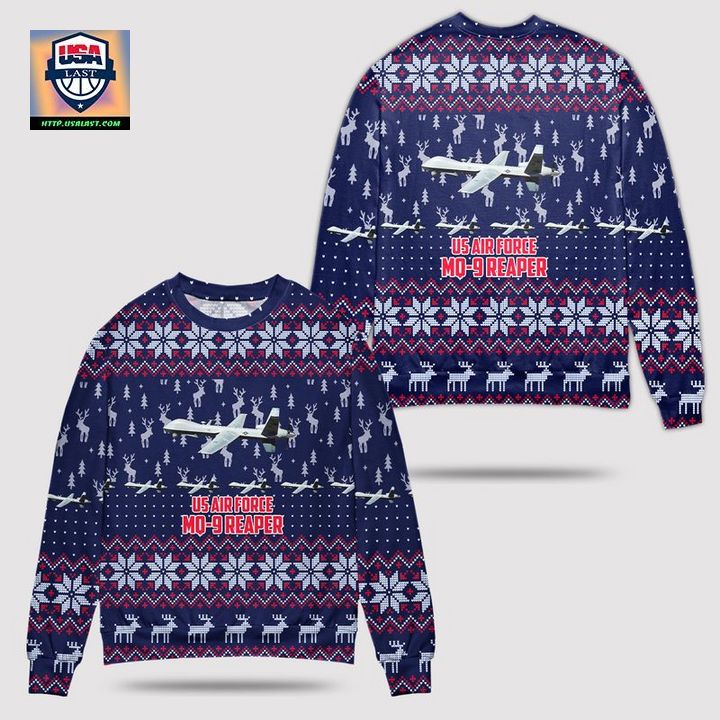 US Air Force MQ-9A Reaper Sweater 3D ? Usalast