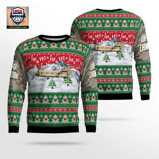 US Army CH-47F Chinook Sweater 3D ? Usalast
