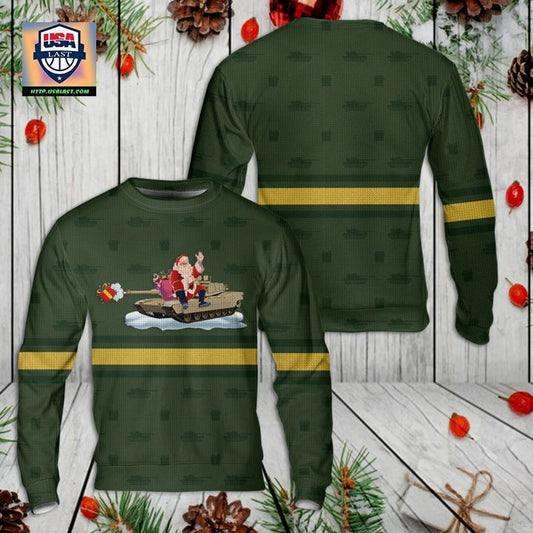 US Army M1 Abrams Christmas Sweater 3D ? Usalast
