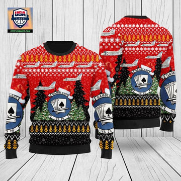 US Navy Lockheed S-3 Viking Of VS-28 Christmas Sweater 3D ? Usalast