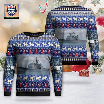 US Navy USS Port Royal Christmas Sweater 3D ? Usalast