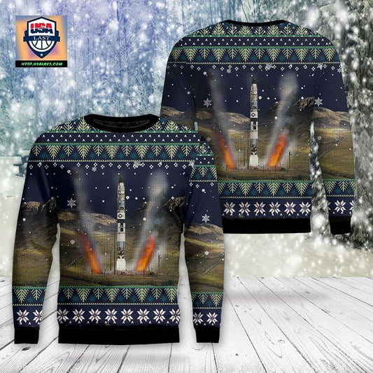 USAF LGM-25C Titan II Christmas Sweater 3D ? Usalast