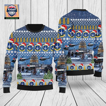 USAF UH-1N 1st Helicopter Squadron Christmas Sweater 3D ? Usalast
