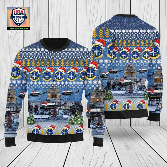 USAF UH-1N 1st Helicopter Squadron Christmas Sweater 3D ? Usalast