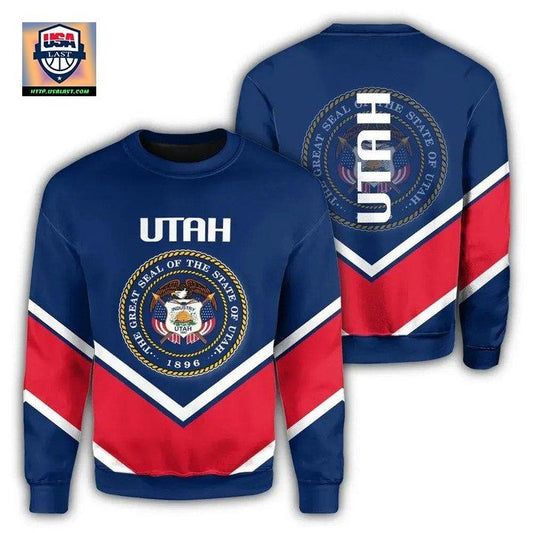Utah Coat Of Arms Sweater Lucian Style J5W ? Usalast