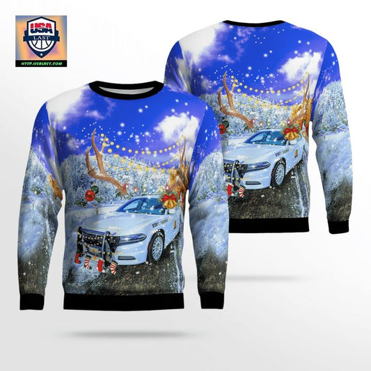 Utah Highway Patrol Christmas Sweater 3D ? Usalast