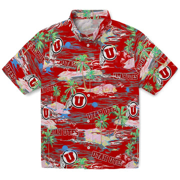 Utah Utes Flamingo Retreat 2026 Hawaiian Shirt – Moonbestprint