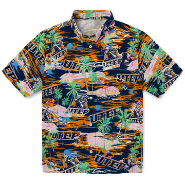 UTEP Miners Flamingo Retreat 2026 Hawaiian Shirt – Moonbestprint
