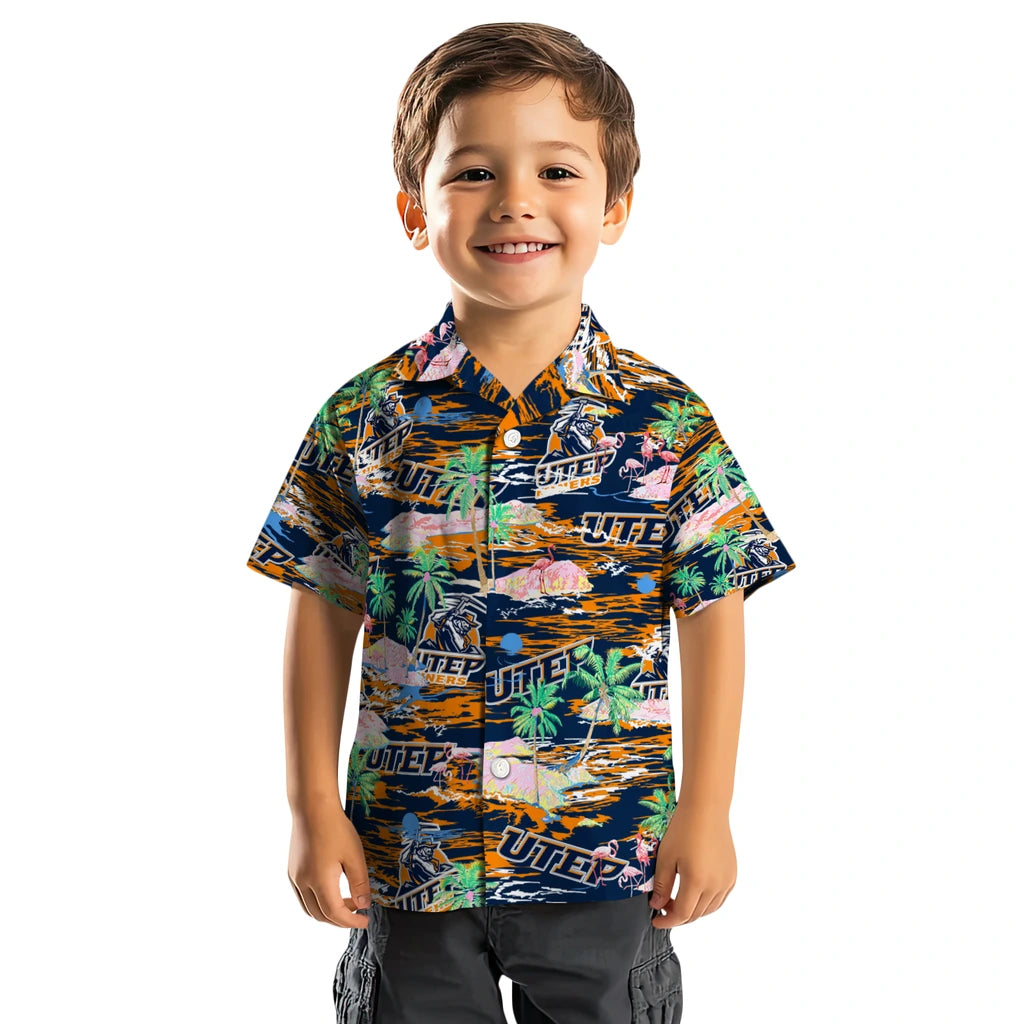 UTEP Miners Flamingo Retreat 2026 Hawaiian Shirt – Moonbestprint