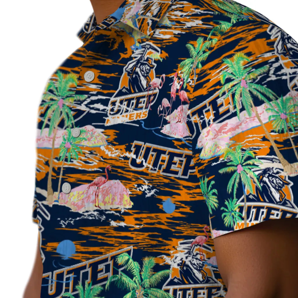 UTEP Miners Flamingo Retreat 2026 Hawaiian Shirt – Moonbestprint