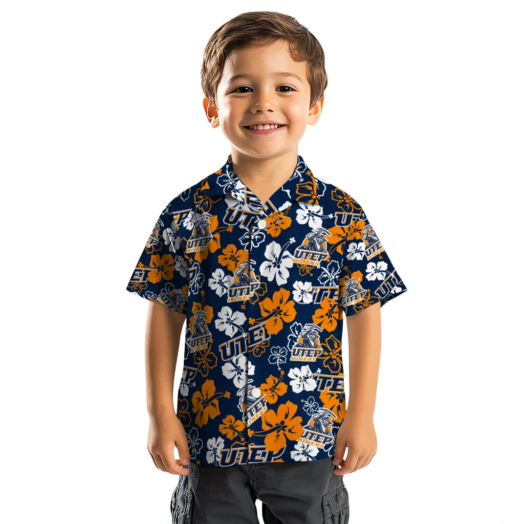 UTEP Miners Hibiscus Bloom Hawaiian Shirt – Moonbestprint