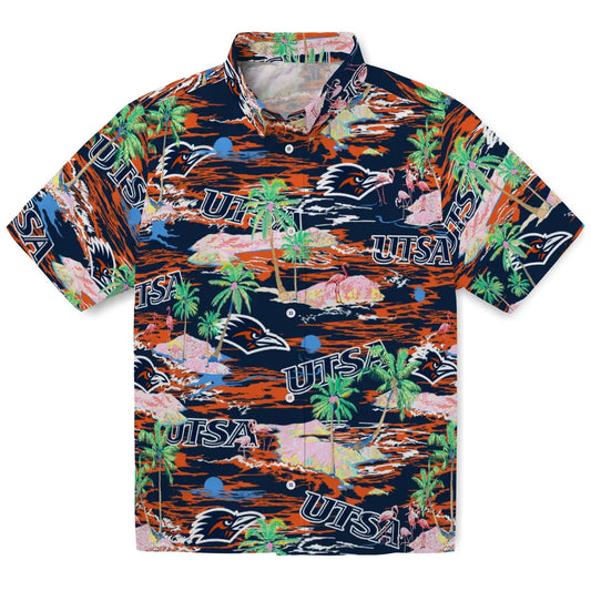 UTSA Roadrunners Flamingo Retreat 2026 Hawaiian Shirt – Moonbestprint