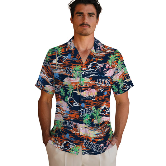 UTSA Roadrunners Flamingo Retreat 2026 Hawaiian Shirt – Moonbestprint