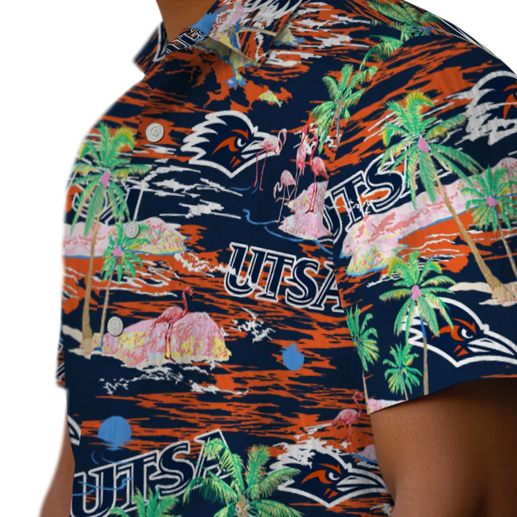 UTSA Roadrunners Flamingo Retreat 2026 Hawaiian Shirt – Moonbestprint
