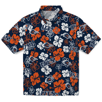 UTSA Roadrunners Hibiscus Bloom Hawaiian Shirt – Moonbestprint