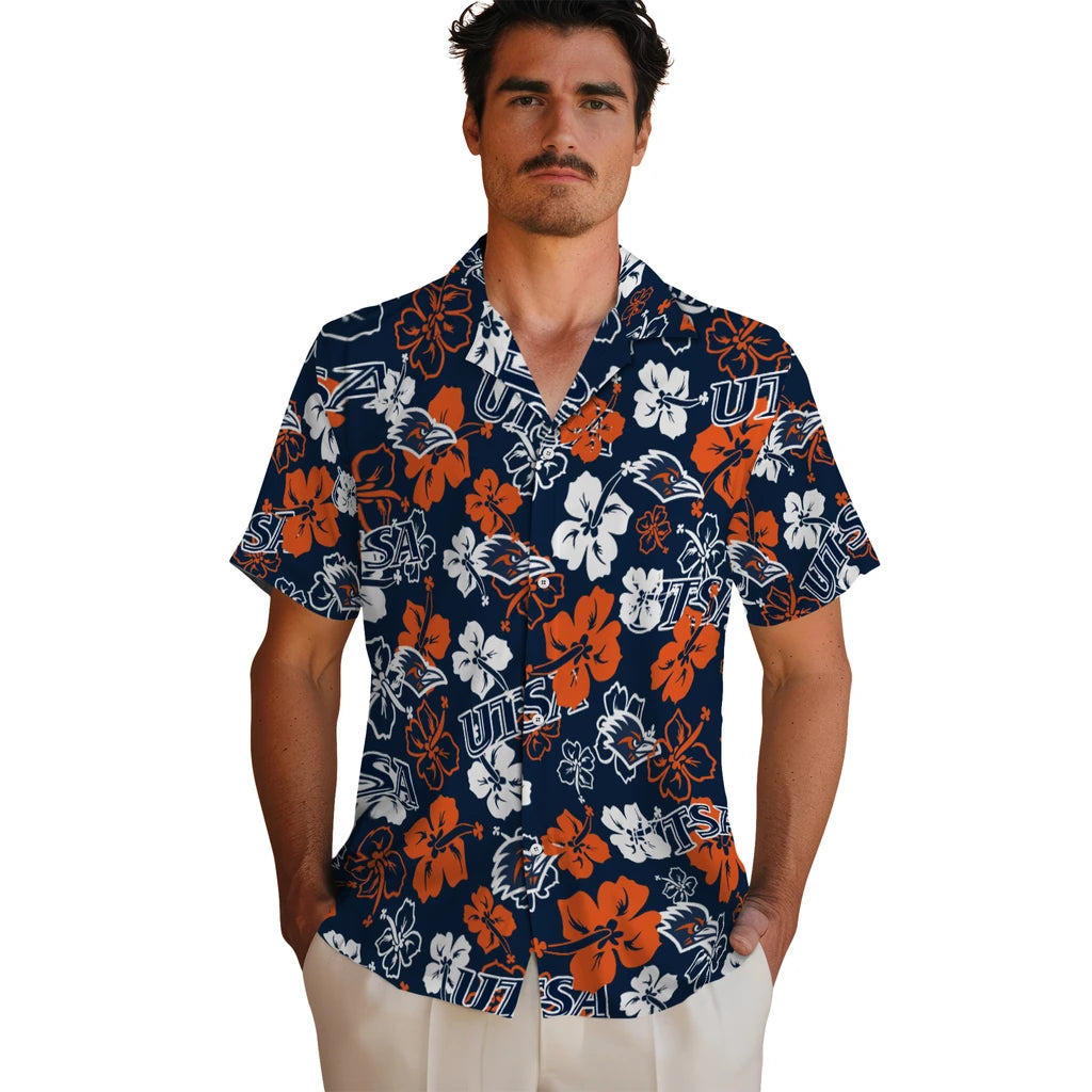 UTSA Roadrunners Hibiscus Bloom Hawaiian Shirt – Moonbestprint