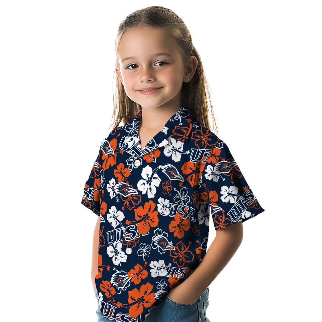 UTSA Roadrunners Hibiscus Bloom Hawaiian Shirt – Moonbestprint