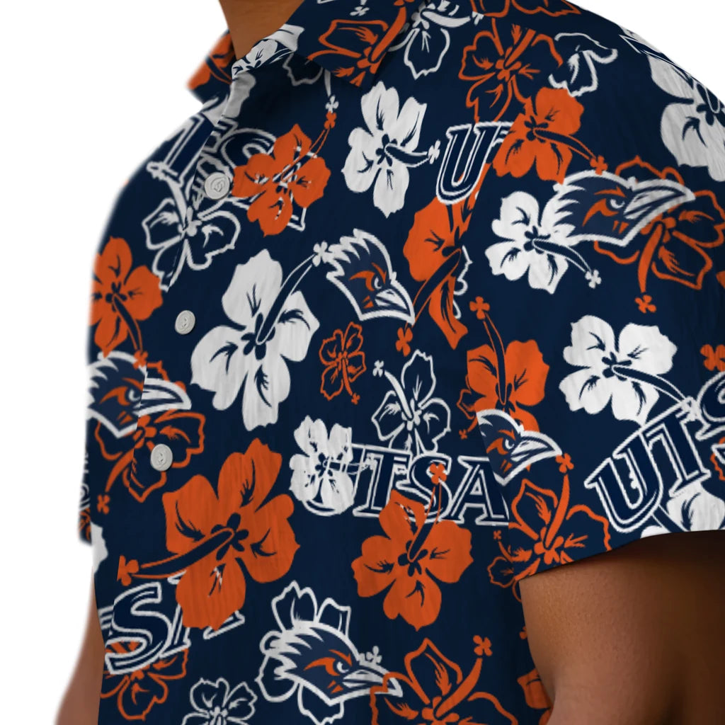 UTSA Roadrunners Hibiscus Bloom Hawaiian Shirt – Moonbestprint