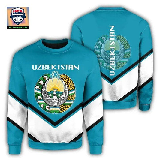 Uzbekistan Coat Of Arms Sweater Lucian Style J5W ? Usalast