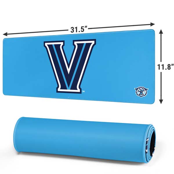 Villanova University V Wildcats Gaming Mouse Pad Moonbestprint