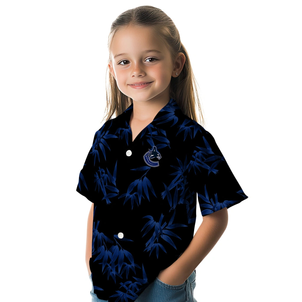Vancouver Canucks Hawaiian Shirt - Bamboo Branches | Moonbestprint