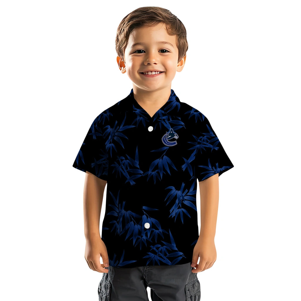 Vancouver Canucks Hawaiian Shirt - Bamboo Branches | Moonbestprint