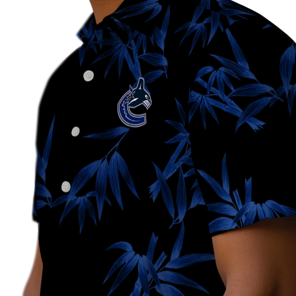 Vancouver Canucks Hawaiian Shirt - Bamboo Branches | Moonbestprint
