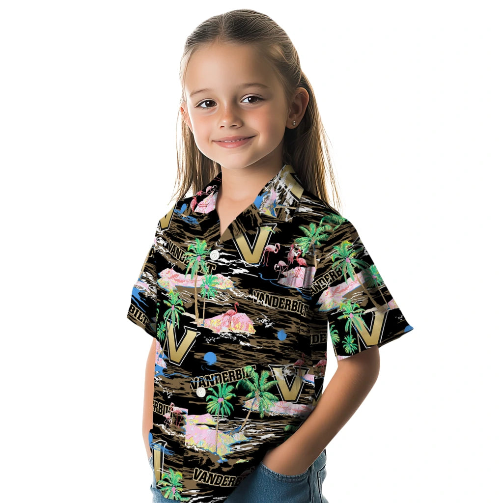 Vanderbilt Commodores Flamingo Retreat 2026 Hawaiian Shirt – Moonbestprint