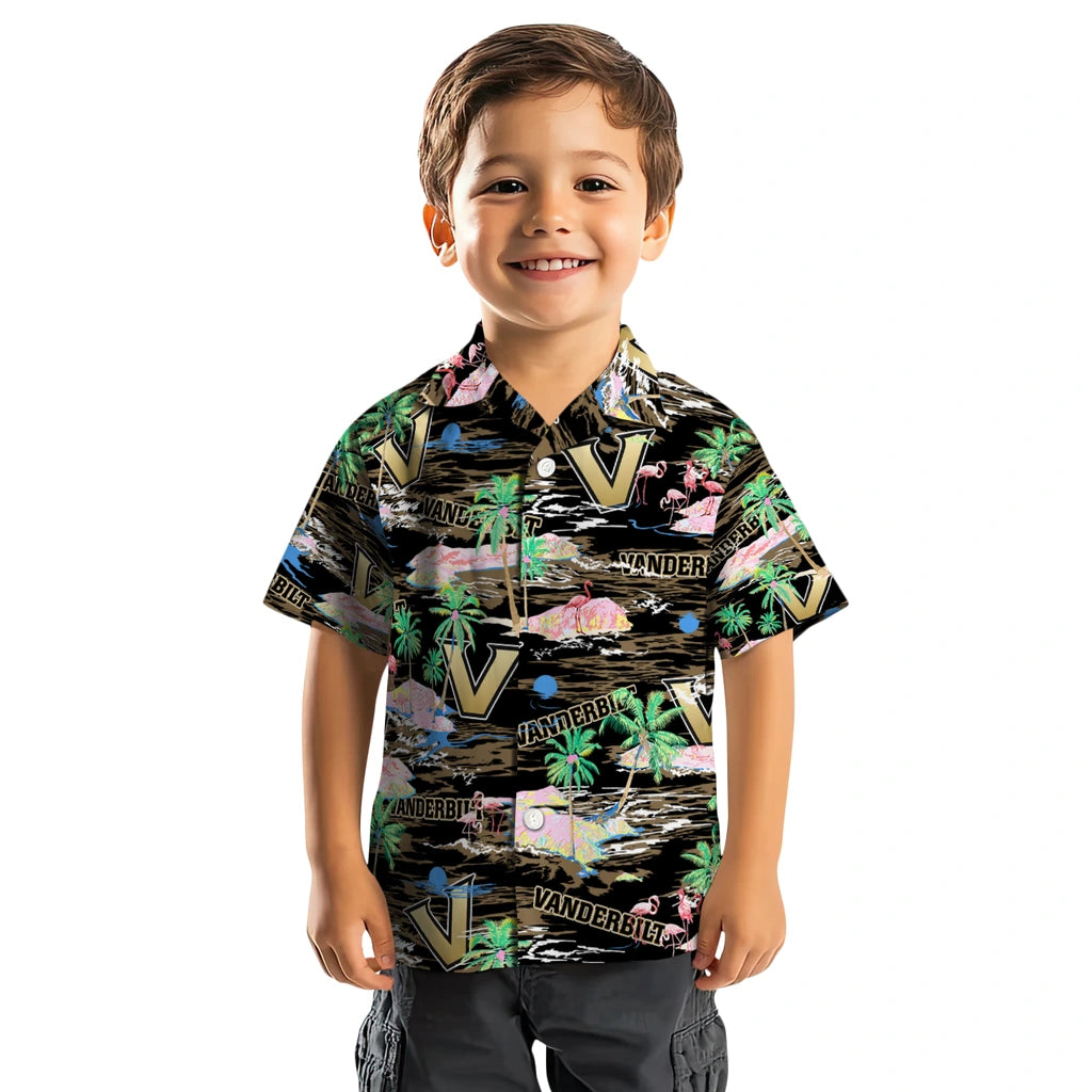 Vanderbilt Commodores Flamingo Retreat 2026 Hawaiian Shirt – Moonbestprint