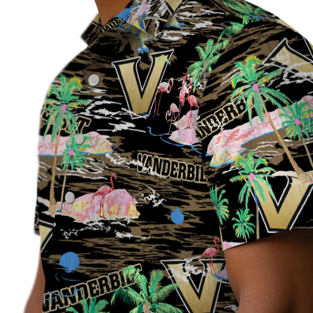 Vanderbilt Commodores Flamingo Retreat 2026 Hawaiian Shirt – Moonbestprint