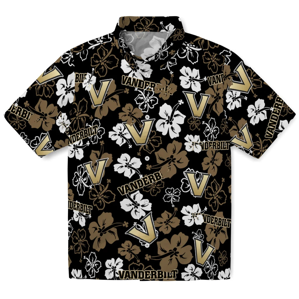 Vanderbilt Commodores Hibiscus Bloom Hawaiian Shirt – Moonbestprint