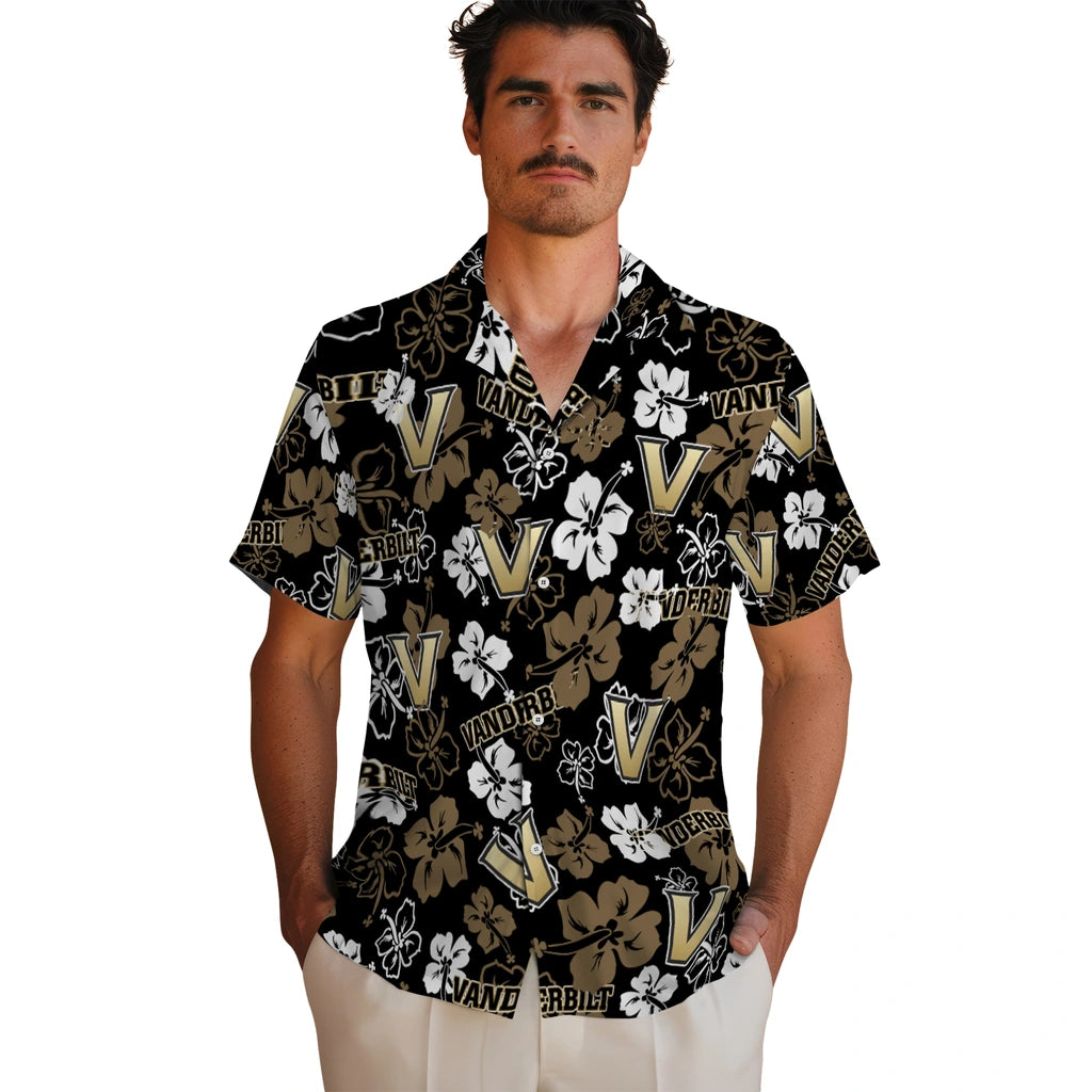 Vanderbilt Commodores Hibiscus Bloom Hawaiian Shirt – Moonbestprint