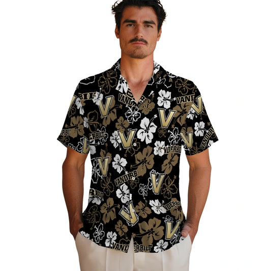 Vanderbilt Commodores Hibiscus Bloom Hawaiian Shirt – Moonbestprint