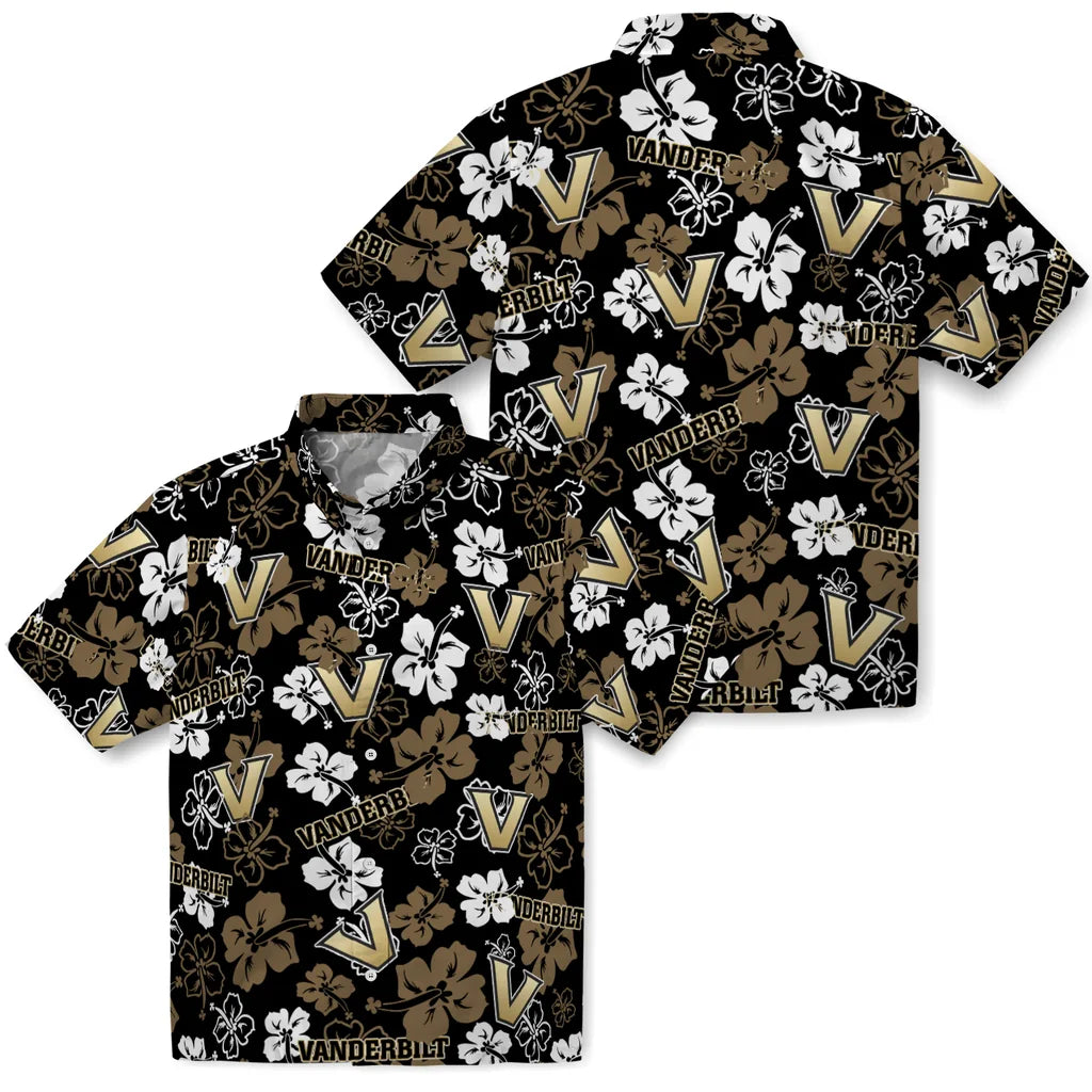 Vanderbilt Commodores Hibiscus Bloom Hawaiian Shirt – Moonbestprint