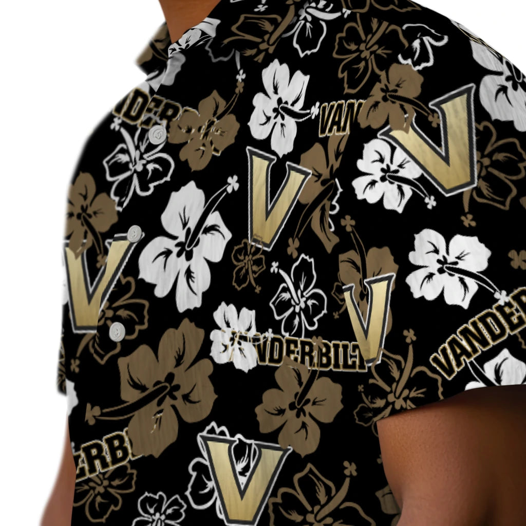 Vanderbilt Commodores Hibiscus Bloom Hawaiian Shirt – Moonbestprint