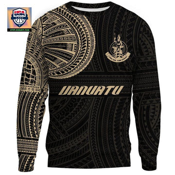 Vanuatu Sweater Polynesian Tattoo Style A31 ? Usalast