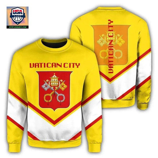 Vaticancity Coat Of Arms Sweater Lucian Style Jw5 ? Usalast