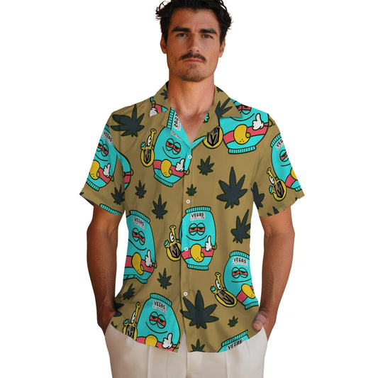 Vegas Golden Knights Hawaiian Shirt - Chill Vibe | Moonbestprint