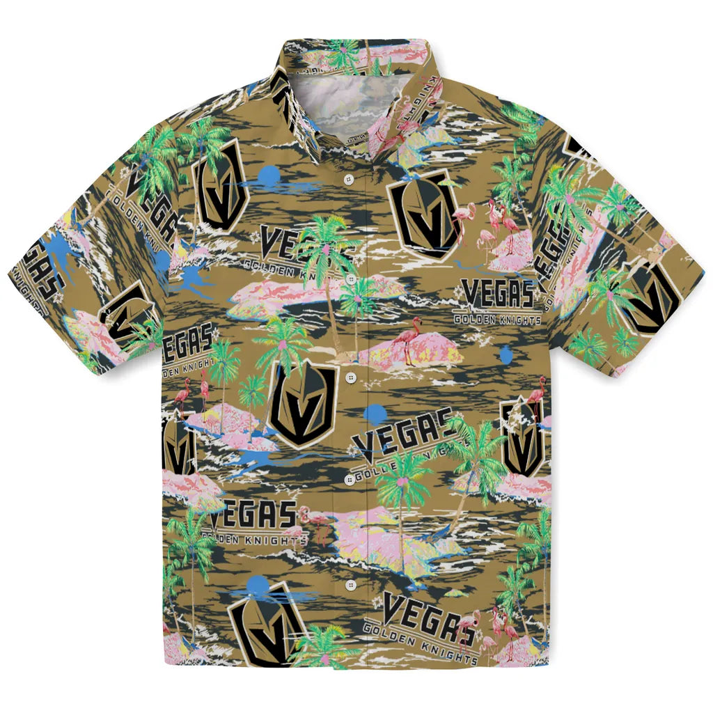 Vegas Golden Knights Flamingo Retreat 2026 Hawaiian Shirt – Moonbestprint