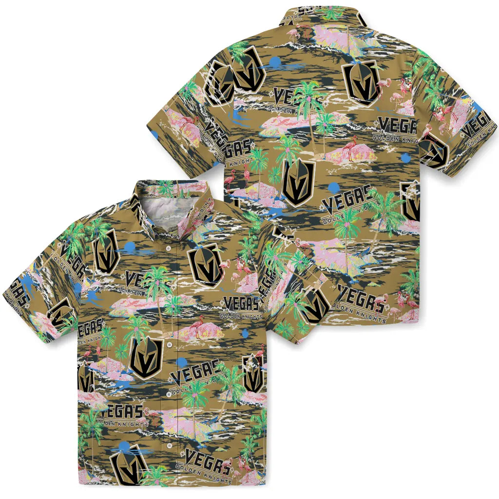 Vegas Golden Knights Flamingo Retreat 2026 Hawaiian Shirt – Moonbestprint