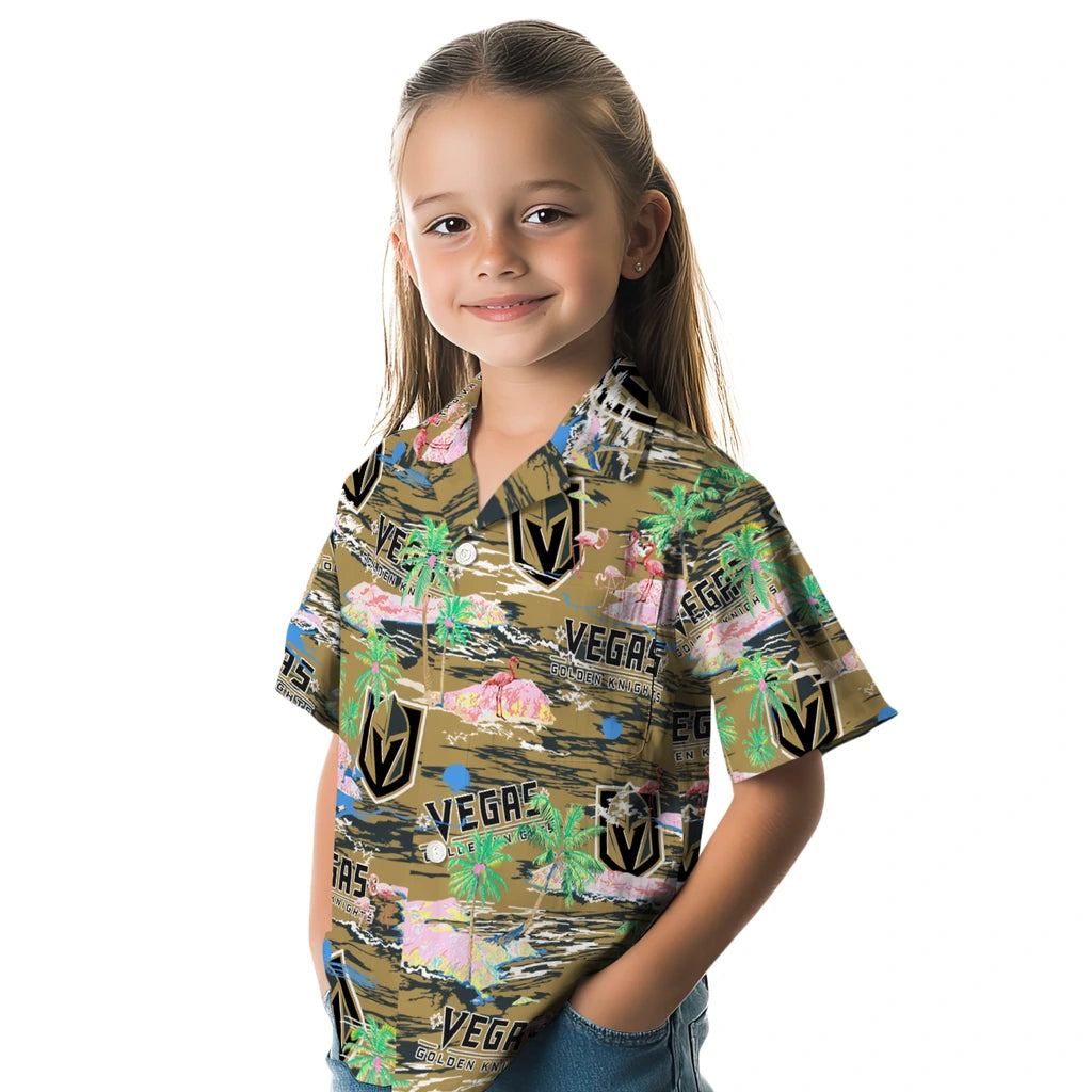 Vegas Golden Knights Flamingo Retreat 2026 Hawaiian Shirt – Moonbestprint