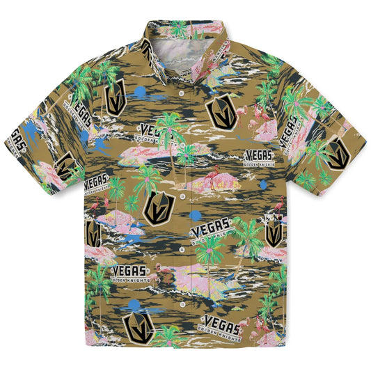 Vegas Golden Knights Hawaiian Shirt - Hawaii Island | Moonbestprint