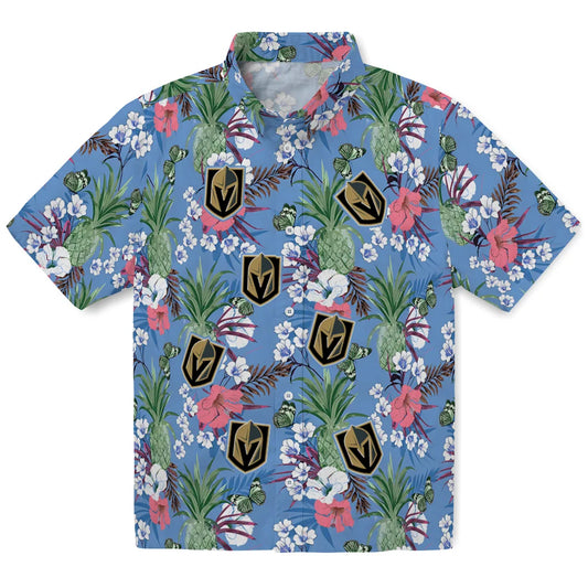 Vegas Golden Knights Hawaiian Shirt - Pineapple Bouquet | Moonbestprint