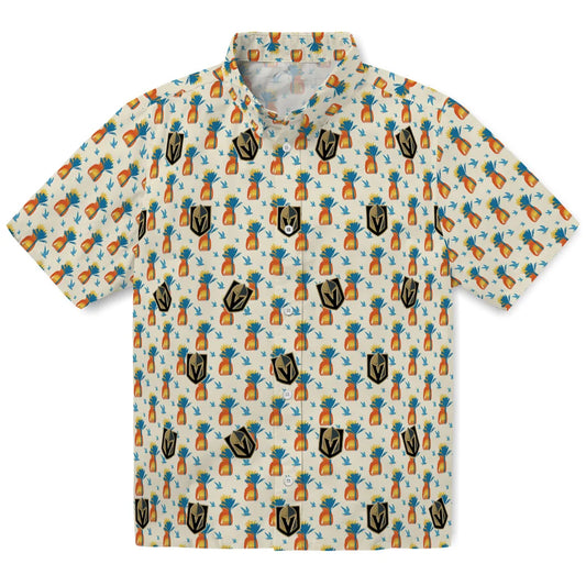 Vegas Golden Knights Hawaiian Shirt - Pineapple Delight | Moonbestprint